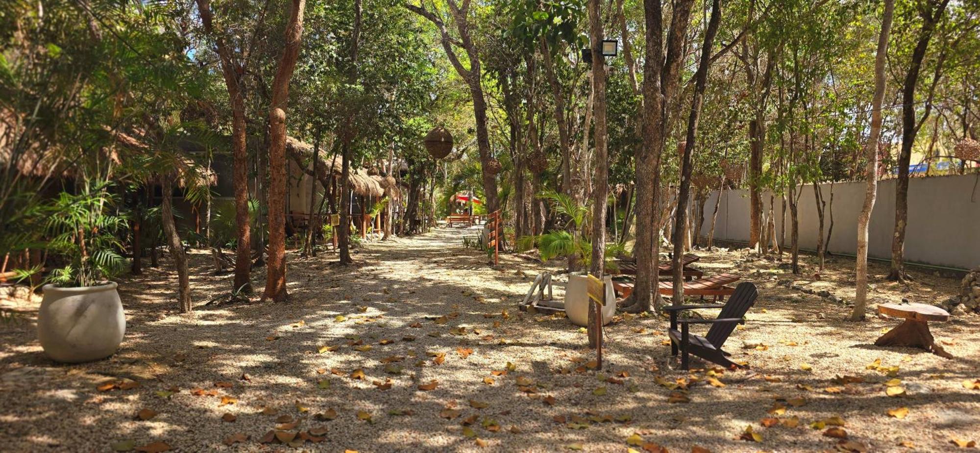 Casa Lam Jungle Deluxe Hotel Tulum Bagian luar foto
