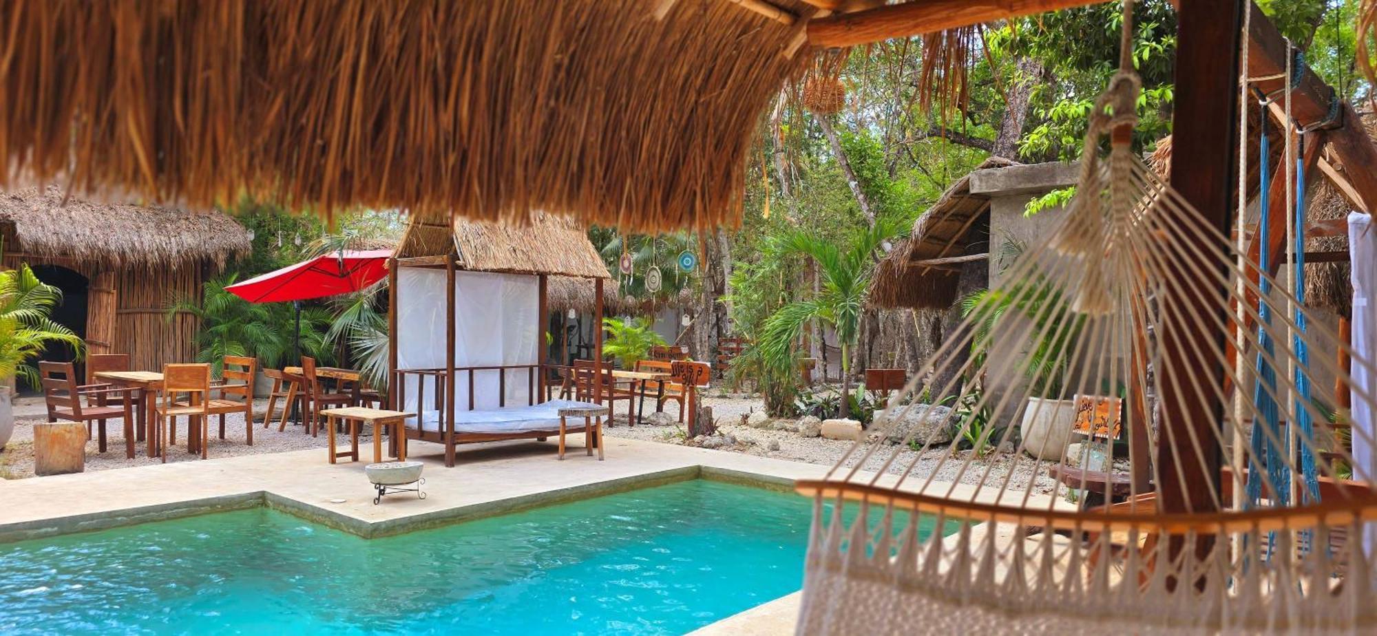 Casa Lam Jungle Deluxe Hotel Tulum Bagian luar foto