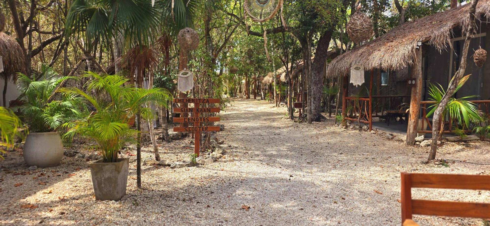 Casa Lam Jungle Deluxe Hotel Tulum Bagian luar foto