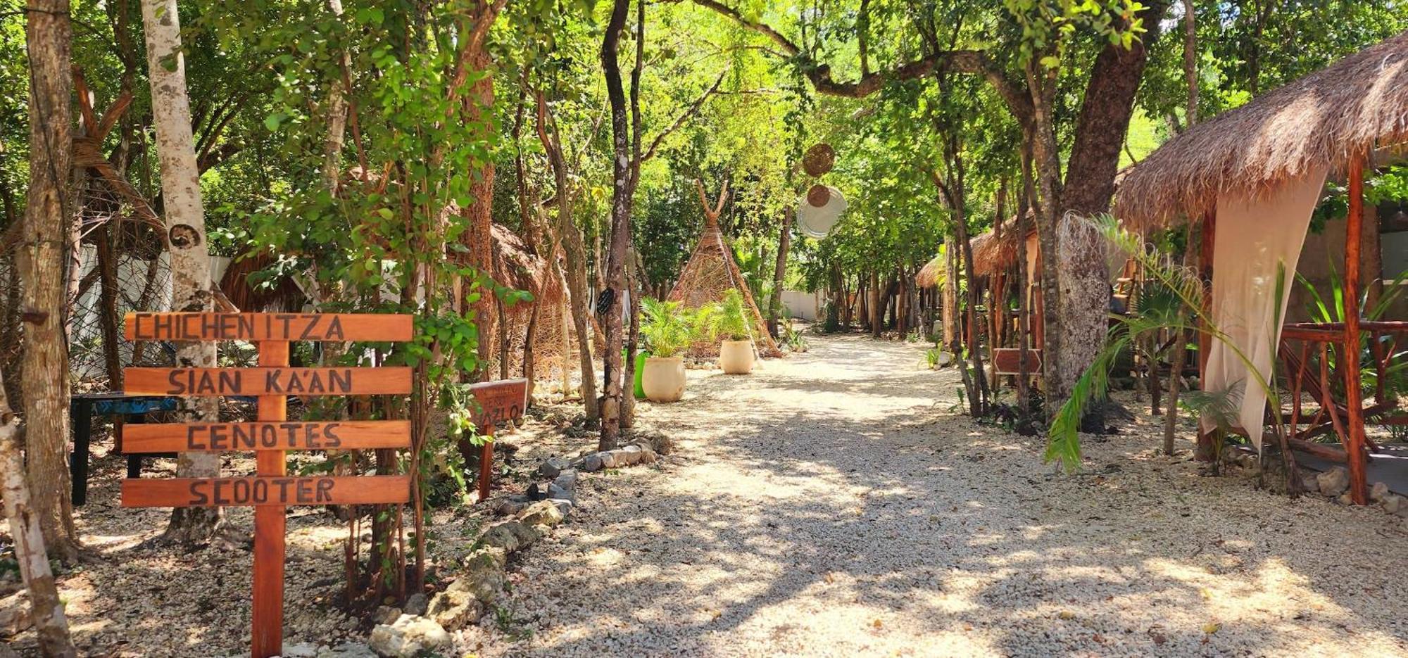 Casa Lam Jungle Deluxe Hotel Tulum Bagian luar foto