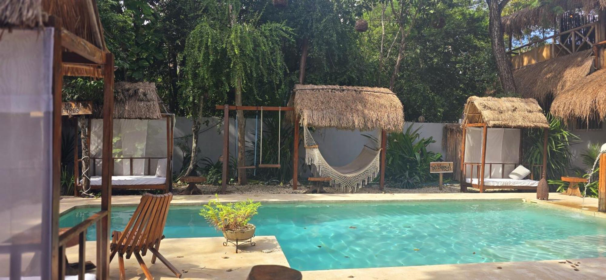 Casa Lam Jungle Deluxe Hotel Tulum Bagian luar foto