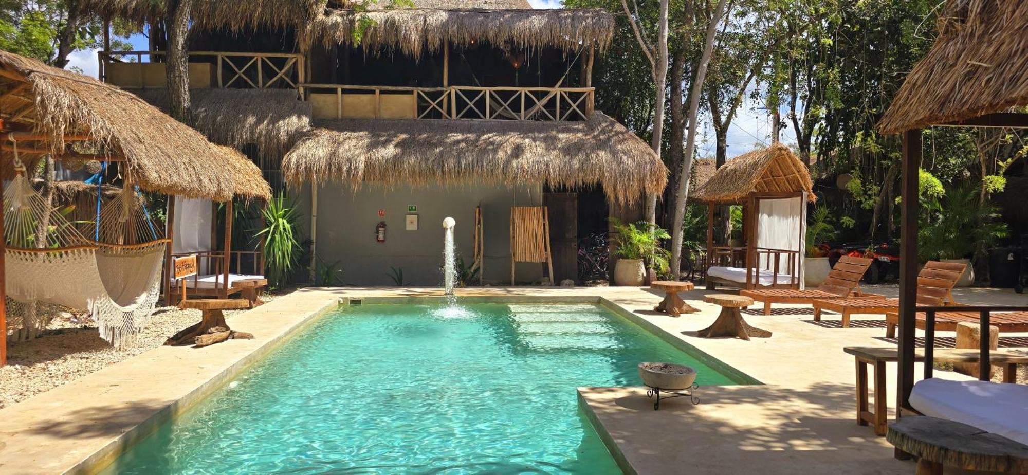 Casa Lam Jungle Deluxe Hotel Tulum Bagian luar foto